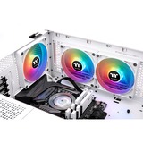 Thermaltake CT120 ARGB Sync PC Cooling Fan White ventilateurs de boîtier Blanc, 2 pièces, 120 x 120 x 25 mm, PWM
