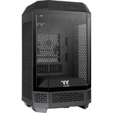 Thermaltake The Tower 250 boîtier mini tower Noir | 2x USB-A | 1x USB-C | Verre Trempé