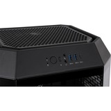 Thermaltake The Tower 250 boîtier mini tower Noir | 2x USB-A | 1x USB-C | Verre Trempé