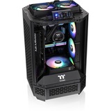 Thermaltake The Tower 250 boîtier mini tower Noir | 2x USB-A | 1x USB-C | Verre Trempé