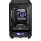 Thermaltake The Tower 250 boîtier mini tower Noir | 2x USB-A | 1x USB-C | Verre Trempé