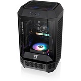 Thermaltake The Tower 250 boîtier mini tower Noir | 2x USB-A | 1x USB-C | Verre Trempé