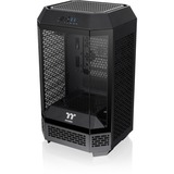 Thermaltake The Tower 250 boîtier mini tower Noir | 2x USB-A | 1x USB-C | Verre Trempé