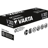 Varta -V303 Piles domestiques, Batterie Argent, Batterie à usage unique, 4SR44, Argent-Oxide (S), 1,55 V, 160 mAh, Hg (mercure)