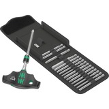 Wera Kraftform Kompakt 400 RA Set 1, 17 pièces, Set d'embouts de vissage Noir/Vert