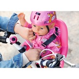 ZAPF Creation BABY born Siège pour vélo, Accessoires de poupée rose fuchsia, BABY born Siège pour vélo, Siège de vélo pour poupée, 3 an(s)
