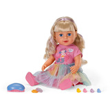 ZAPF Creation @BABY born Carla 43cm, Poupée BABY born @ Carla 43cm, Poupée, Femelle, 4 an(s), Garçon/Fille, 430 mm, Multicolore