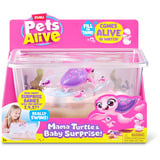 ZURU Pets Alive Mommy Turtle Surprise, Figurine Pets Alive Mommy Turtle Surprise, Garçon/Fille, 3 an(s)