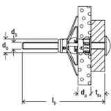 fischer DuoHM 572924, Cheville 