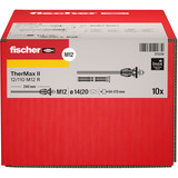 fischer Système de montage d'espacement TherMax II 12/110 M12 R, Cheville 