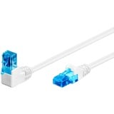 goobay 51537 câble de réseau Blanc 2 m Cat6a U/UTP (UTP) Blanc, 2 m, Cat6a, U/UTP (UTP), RJ-45, RJ-45