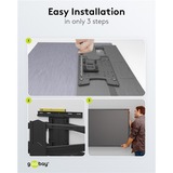 goobay Support mural TV Pro FULLMOTION (L) Noir