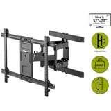 goobay Support mural TV Pro FULLMOTION (L) Noir
