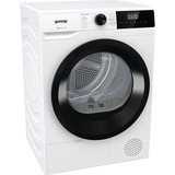 gorenje DHNE83 sèche-linge Pose libre Charge avant 8 kg Blanc, Sèche-linge pompe à chaleur à condensation Blanc/Noir, Pose libre, Charge avant, Pompe à chaleur, Blanc, Boutons, Rotatif, LED