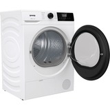 gorenje DHNE83 sèche-linge Pose libre Charge avant 8 kg Blanc, Sèche-linge pompe à chaleur à condensation Blanc/Noir, Pose libre, Charge avant, Pompe à chaleur, Blanc, Boutons, Rotatif, LED