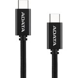 ADATA CACC-100PN-BK câble USB USB 2.0 1 m USB C 480 Gbit/s Noir Noir, 1 m, USB C, USB C, USB 2.0, 480 Gbit/s, Noir