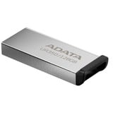 ADATA UR350 lecteur USB flash 128 Go USB Type-A 3.2 Gen 1 (3.1 Gen 1) Noir, Argent, Clé USB Nickel/Noir, 128 Go, USB Type-A, 3.2 Gen 1 (3.1 Gen 1), 100 Mo/s, Casquette, Noir, Argent