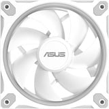 ASUS Prime MR120 ARGB Fan ventilateur de boîtier Blanc, 120 x 120 x 28 mm, Ventilateur, 12 cm, Blanc