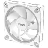 ASUS Prime MR120 ARGB Fan ventilateur de boîtier Blanc, 120 x 120 x 28 mm, Ventilateur, 12 cm, Blanc