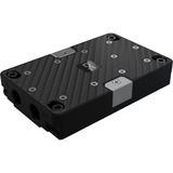 Alphacool Alpha ES Jet LGA 4677 1U bk, Refroidisseur CPU Noir/Argent