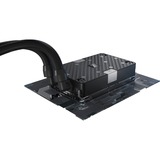 Alphacool Alpha ES Jet LGA 4677 1U bk, Refroidisseur CPU Noir/Argent