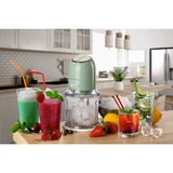 Ariete 0438/04 0,6 L 400 W Vert, Broyeur Vert clair/crème, 0,6 L, Vert, Acier inoxydable, Boutons, 400 W, 125 mm