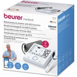 Beurer BM 96 Cardio avec fonction ECG, Tensiomètre Blanc/gris