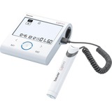 Beurer BM 96 Cardio avec fonction ECG, Tensiomètre Blanc/gris