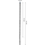 Bosch 2 608 900 112 foret Hammer drill bit 1 pièce(s), Perceuse Marteau perforateur, Hammer drill bit, 1,2 cm, 365 mm, Béton, pierre, 30 cm