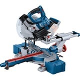 Bosch GCM 18V-254 D PROFESSIONAL 4500 tr/min, Coupe-et scie à onglet Bleu, Double biseau, 4500 tr/min, 48°, 48°, 47°, 47°