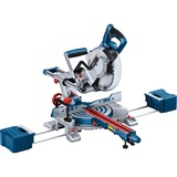 Bosch GCM 18V-254 D PROFESSIONAL 4500 tr/min, Coupe-et scie à onglet Bleu, Double biseau, 4500 tr/min, 48°, 48°, 47°, 47°