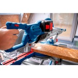 Bosch GCM 18V-254 D PROFESSIONAL 4500 tr/min, Coupe-et scie à onglet Bleu, Double biseau, 4500 tr/min, 48°, 48°, 47°, 47°