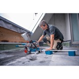 Bosch GCM 18V-254 D PROFESSIONAL 4500 tr/min, Coupe-et scie à onglet Bleu, Double biseau, 4500 tr/min, 48°, 48°, 47°, 47°