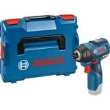 Bosch GDR 12V-110 Professional 2600 tr/min Noir, Bleu, Rouge, Visseuse à choc Bleu/Noir, Visseuse à percussion, Poignée de pistolet, 1/4", Noir, Bleu, Rouge, Sans brosse, 2600 tr/min