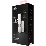 Braun Face FS1000 1 tête(s) Blanc, Dépilatoire Blanc/chrome, Blanc, Chine, Batterie, AA, Alcaline, 97 g