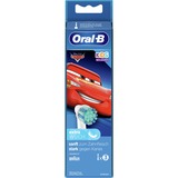 Braun Oral-B Kids Cars, Tête brosse à dent électrique Blanc