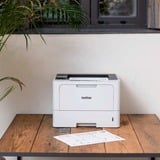 Brother HL-L5210DN - Imprimante laser monochrome professionnelle A4 Gris, Laser, 1200 x 1200 DPI, A4, 48 ppm, Impression recto-verso, Noir, Blanc