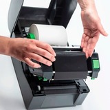 Brother TD-4520TN - Imprimante d'étiquettes à transfert thermique Gris, Thermique direct/Transfert thermique, 300 x 300 DPI, 127 mm/sec, Avec fil, Noir