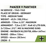 COBI Panzer V Panther, Jouets de construction 