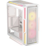 Corsair 5000T LX RGB boîtier midi tower Blanc | 4x USB-A | 1x USB-C | RGB | Verre Trempé