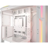 Corsair 5000T LX RGB boîtier midi tower Blanc | 4x USB-A | 1x USB-C | RGB | Verre Trempé