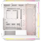 Corsair 5000T LX RGB boîtier midi tower Blanc | 4x USB-A | 1x USB-C | RGB | Verre Trempé