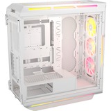 Corsair 5000T LX RGB boîtier midi tower Blanc | 4x USB-A | 1x USB-C | RGB | Verre Trempé