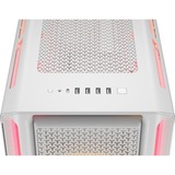 Corsair 5000T LX RGB boîtier midi tower Blanc | 4x USB-A | 1x USB-C | RGB | Verre Trempé
