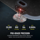 Corsair M75 Generalüberholt, Souris gaming Noir