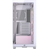 Corsair iCUE LINK 3500X RGB  boîtier midi tower Blanc | 2x USB-A | 1x USB-C | RGB | Verre Trempé