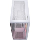 Corsair iCUE LINK 3500X RGB  boîtier midi tower Blanc | 2x USB-A | 1x USB-C | RGB | Verre Trempé