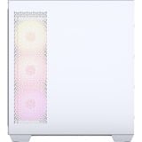 Corsair iCUE LINK 3500X RGB  boîtier midi tower Blanc | 2x USB-A | 1x USB-C | RGB | Verre Trempé
