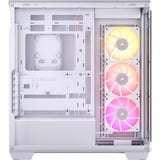 Corsair iCUE LINK 3500X RGB  boîtier midi tower Blanc | 2x USB-A | 1x USB-C | RGB | Verre Trempé