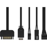 Corsair iCUE LINK 9000D Airflow Black boîtier big tower Noir | 4x USB-A | 2x USB-C | Verre Trempé